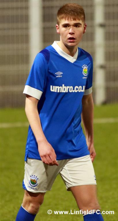 Jack Simpson Rangers Jude Healy | Linfield Rangers Profiles | The Official Website of ...